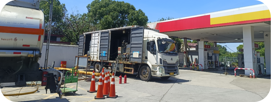 烈日下的堅守！無錫加油站油罐清洗實錄